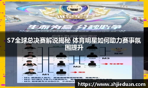 S7全球总决赛解说揭秘 体育明星如何助力赛事氛围提升